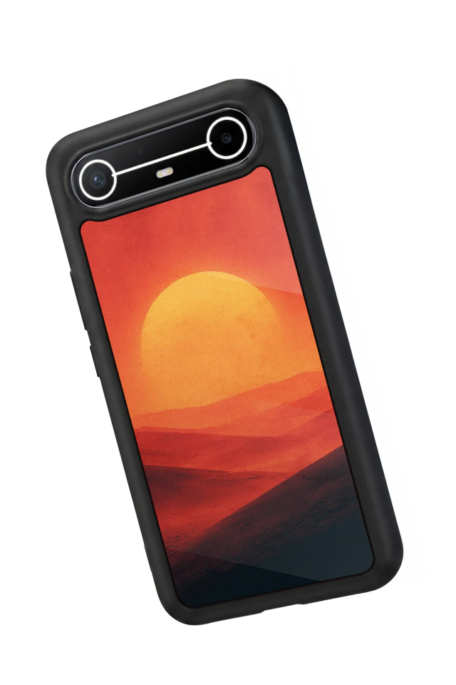 Tecno Spark Slim 5G Uyumlu Güneş Tasarımlı Glossy Premium Kılıf