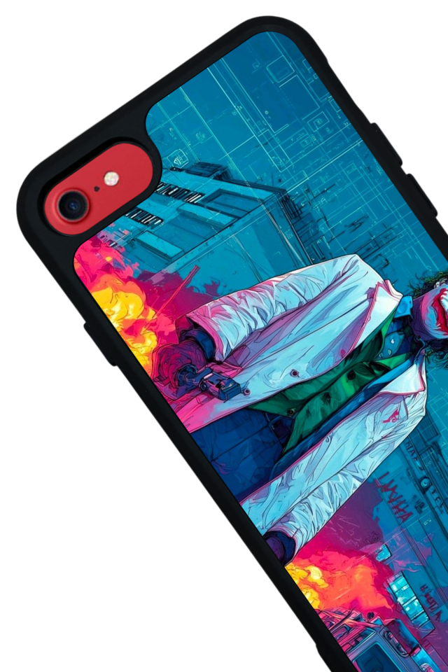 iPhone 8 Uyumlu Joker Tasarımlı Glossy Premium Kılıf
