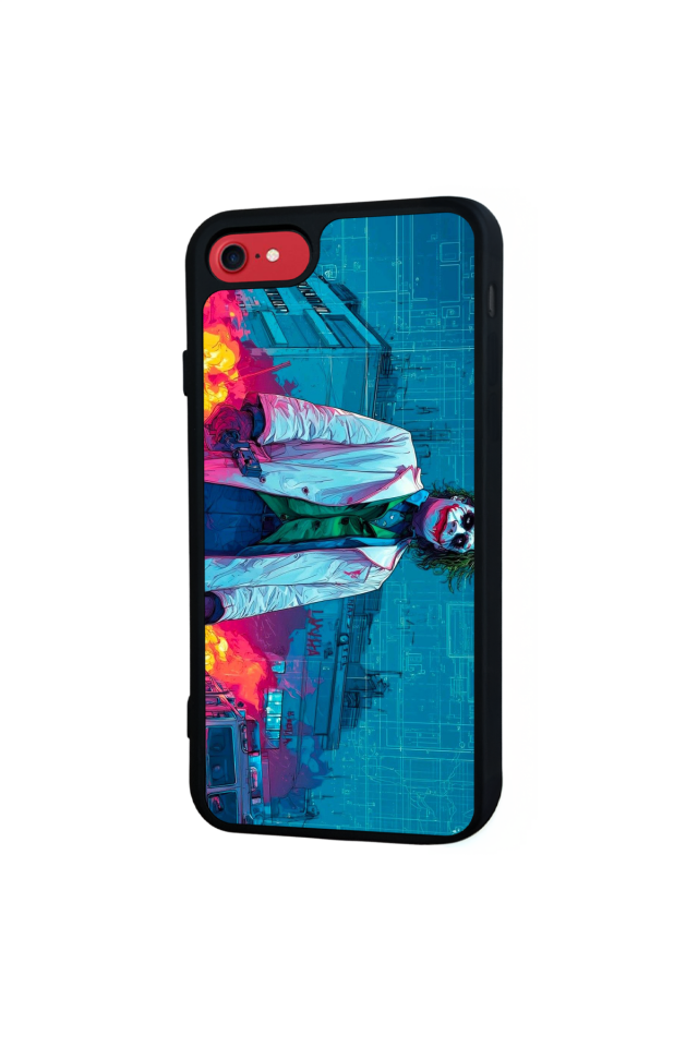 iPhone 8 Uyumlu Joker Tasarımlı Glossy Premium Kılıf
