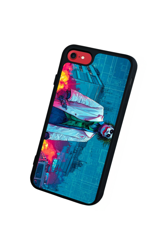 iPhone 8 Uyumlu Joker Tasarımlı Glossy Premium Kılıf