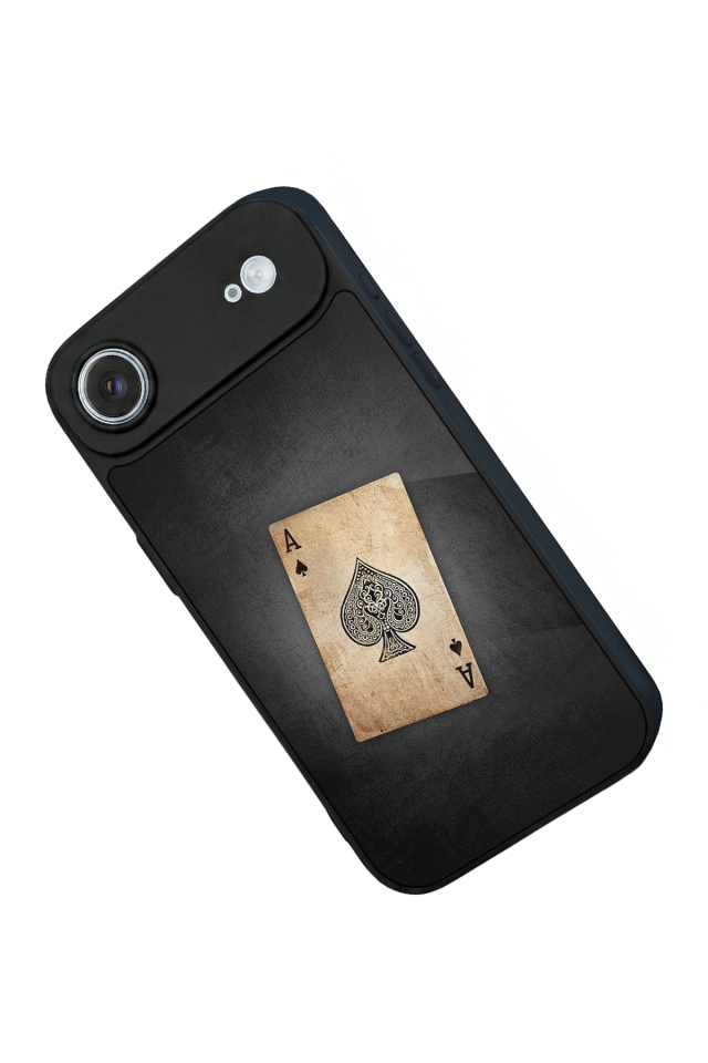 iPhone 17 Air Uyumlu Kart Tasarımlı Glossy Premium Kılıf