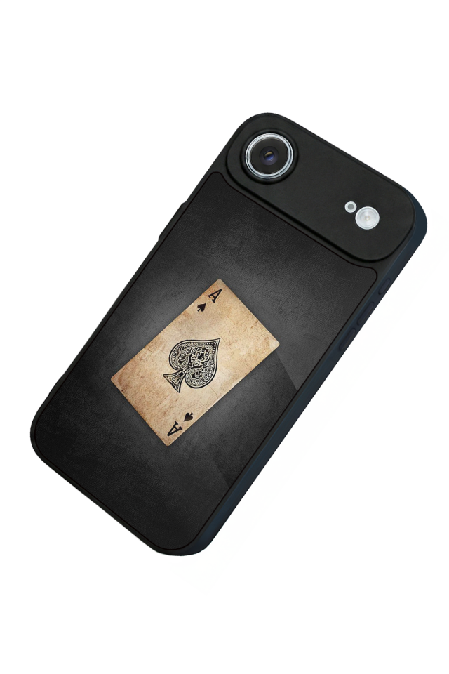 iPhone 17 Air Uyumlu Kart Tasarımlı Glossy Premium Kılıf