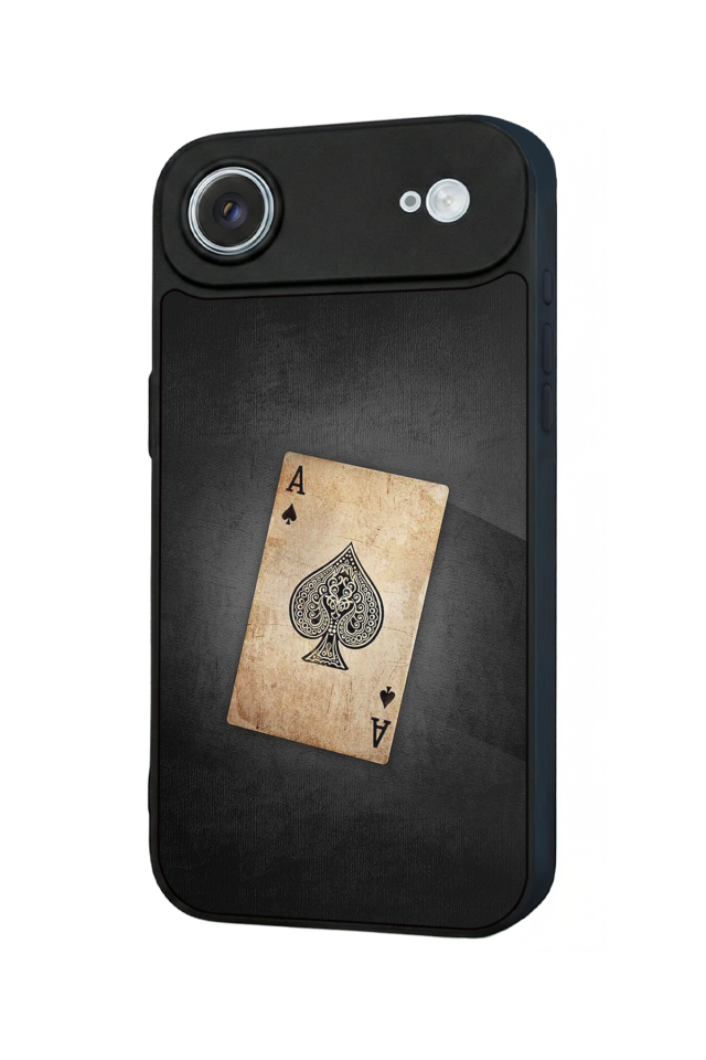 iPhone 17 Air Uyumlu Kart Tasarımlı Glossy Premium Kılıf