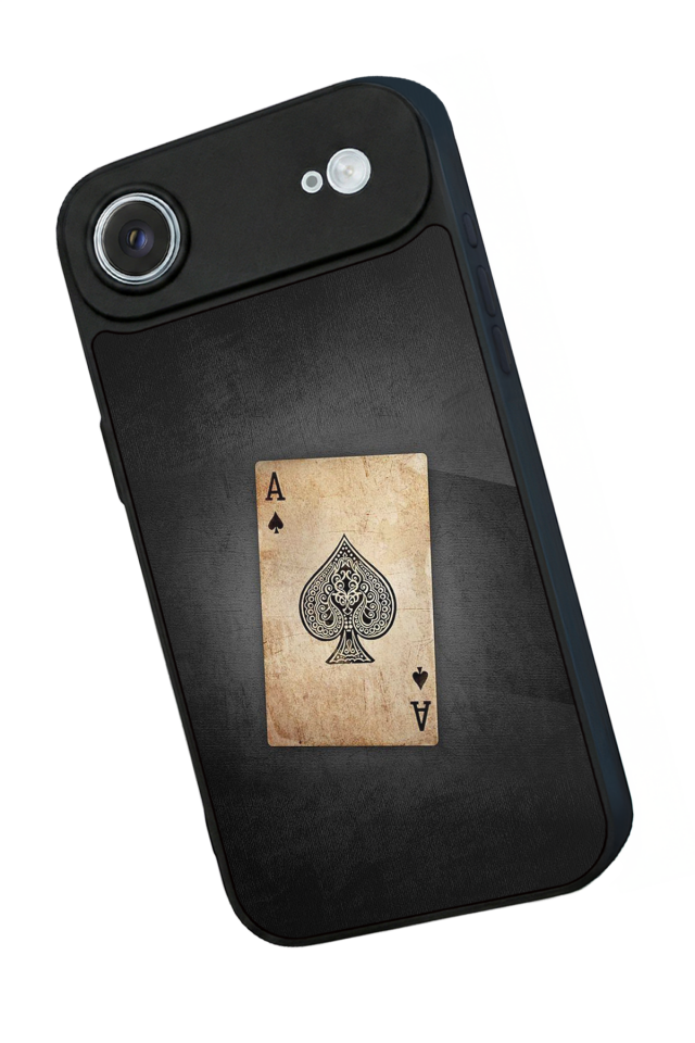 iPhone 17 Air Uyumlu Kart Tasarımlı Glossy Premium Kılıf