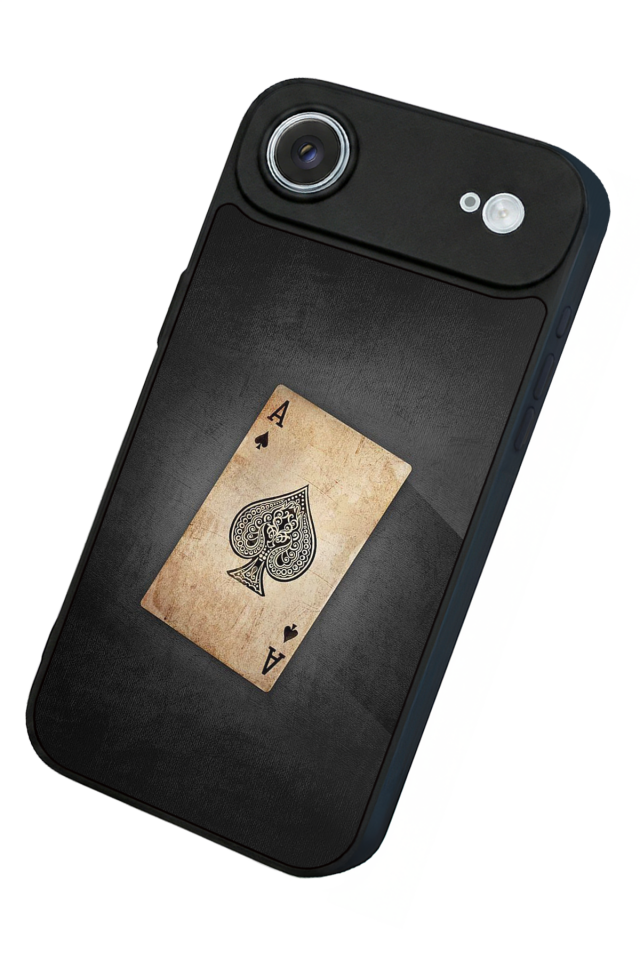 iPhone 17 Air Uyumlu Kart Tasarımlı Glossy Premium Kılıf