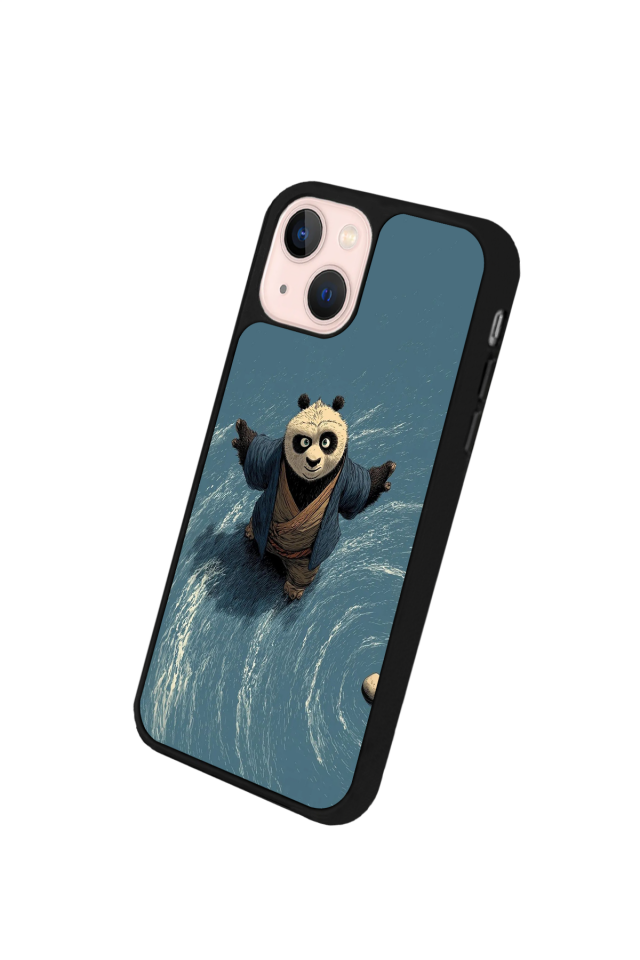 iPhone 14 Plus Uyumlu Kung Fu Panda Tasarımlı Glossy Premium Kılıf