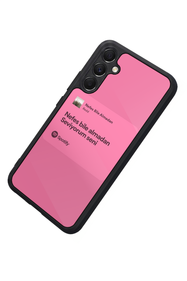 Samsung Galaxy M34 Uyumlu Sarki Sozleri Tasarımlı Glossy Premium Kılıf