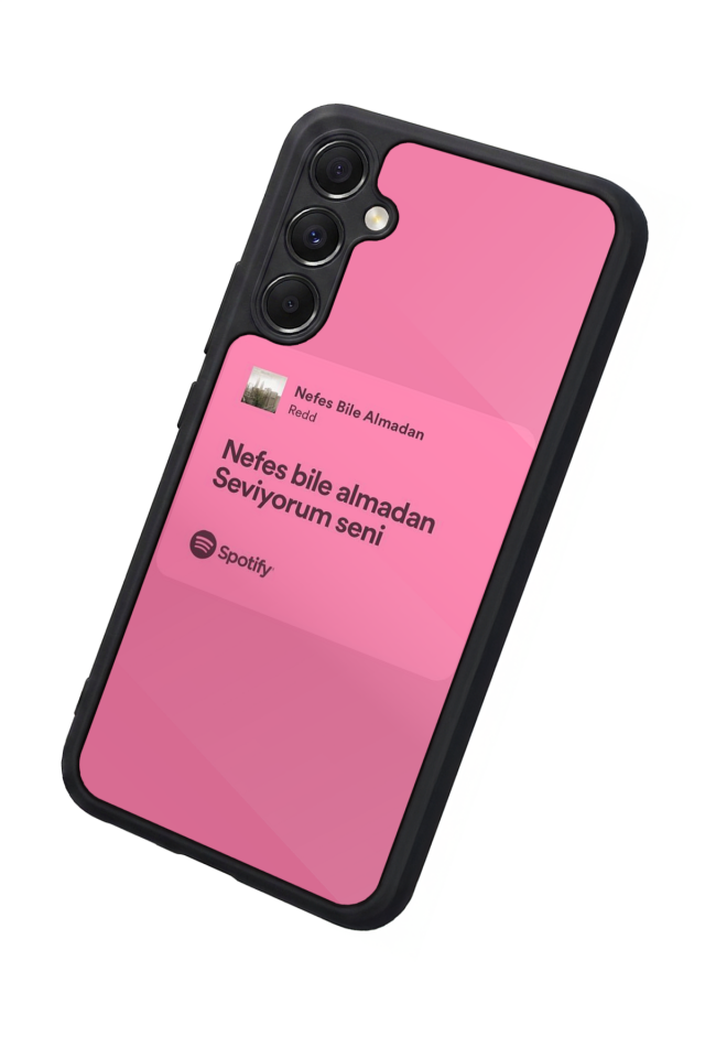 Samsung Galaxy M34 Uyumlu Sarki Sozleri Tasarımlı Glossy Premium Kılıf