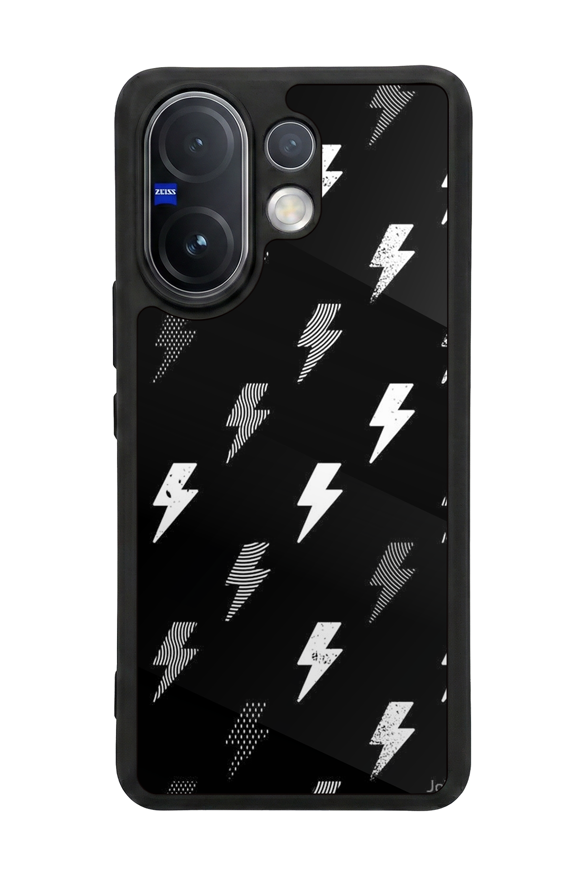 Vivo V60 Uyumlu Simsek Tasarımlı Glossy Premium Kılıf