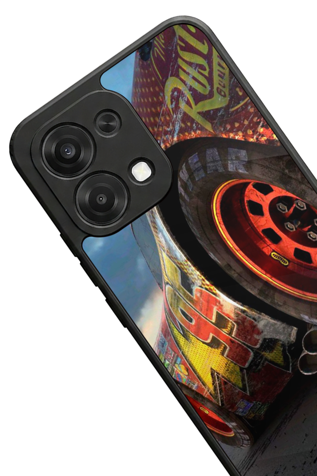 Oppo A6 Pro Uyumlu Şimsek McQueen Tasarımlı Glossy Premium Kılıf