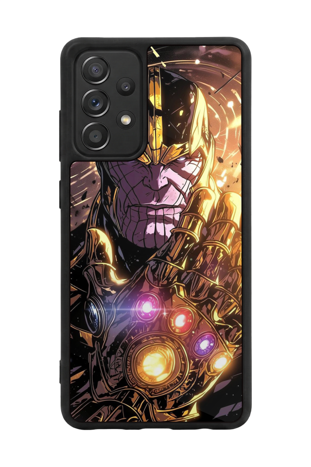 Samsung Galaxy A72 Uyumlu Thanos Tasarımlı Glossy Premium Kılıf
