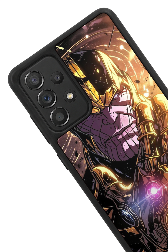 Samsung Galaxy A72 Uyumlu Thanos Tasarımlı Glossy Premium Kılıf