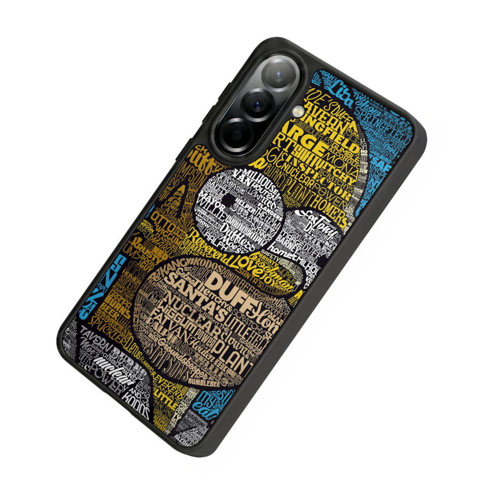 Samsung Galaxy A57 Uyumlu The Simpsons Tasarımlı Glossy Premium Kılıf