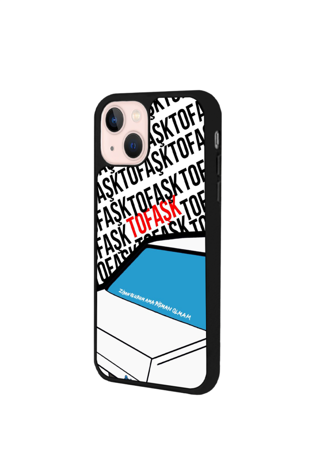 iPhone 13/14 Uyumlu Tofas Tasarımlı Glossy Premium Kılıf
