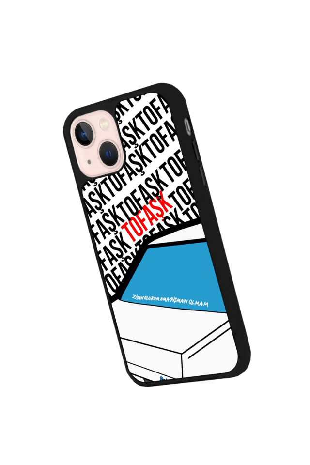 iPhone 13/14 Uyumlu Tofas Tasarımlı Glossy Premium Kılıf