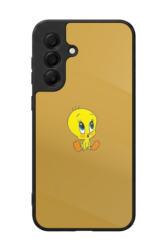 Samsung Galaxy A17 Uyumlu Tweety Tasarımlı Glossy Premium Kılıf