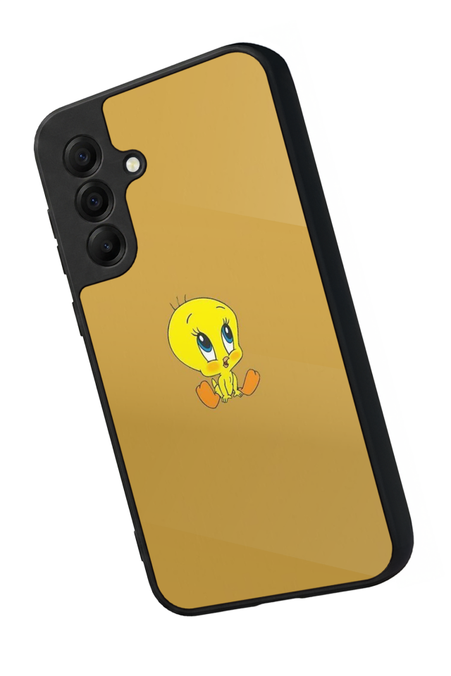 Samsung Galaxy A17 Uyumlu Tweety Tasarımlı Glossy Premium Kılıf