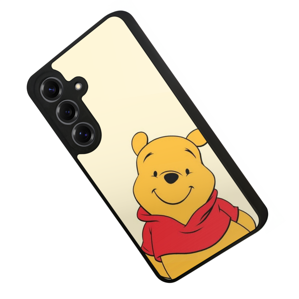 Samsung Galaxy S25 Uyumlu Winnie Tasarımlı Glossy Premium Kılıf