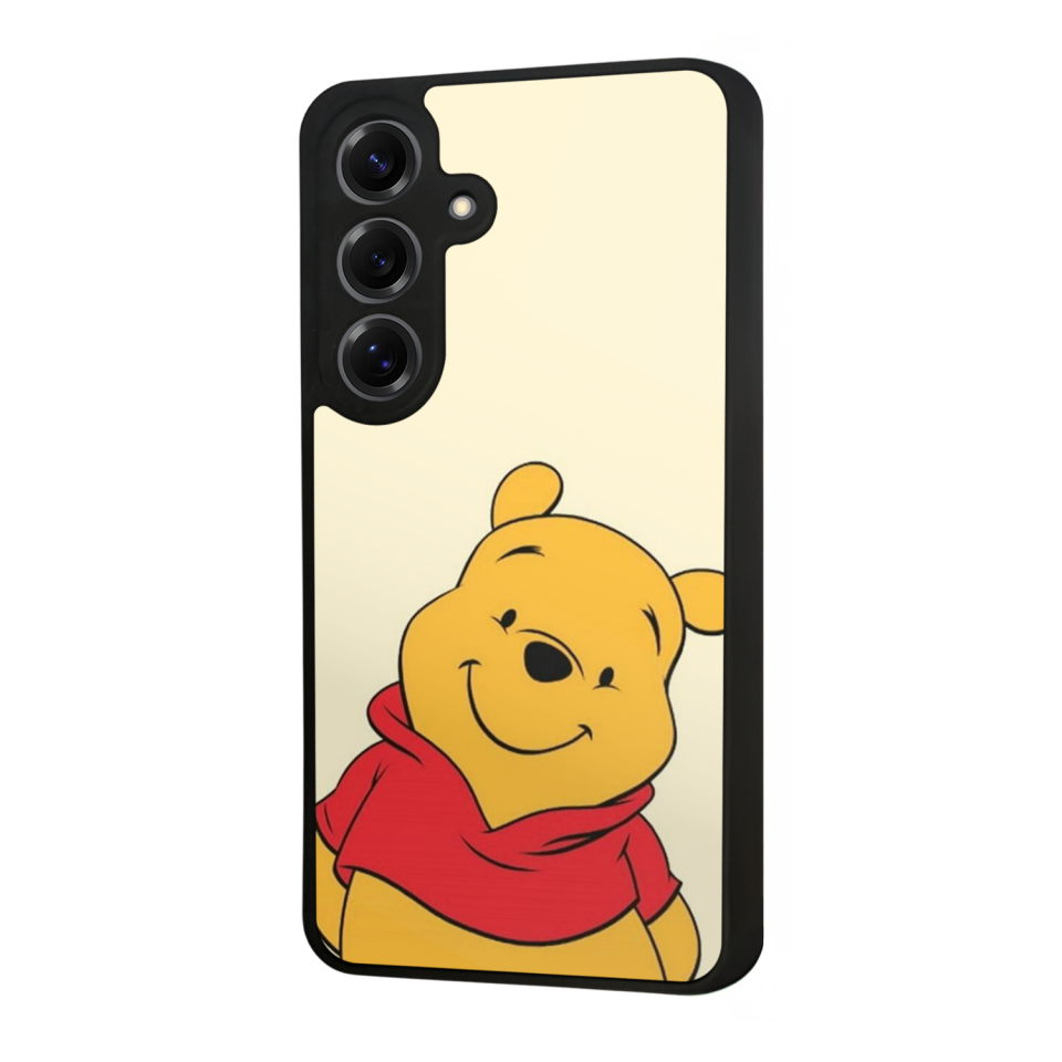 Samsung Galaxy S25 Uyumlu Winnie Tasarımlı Glossy Premium Kılıf