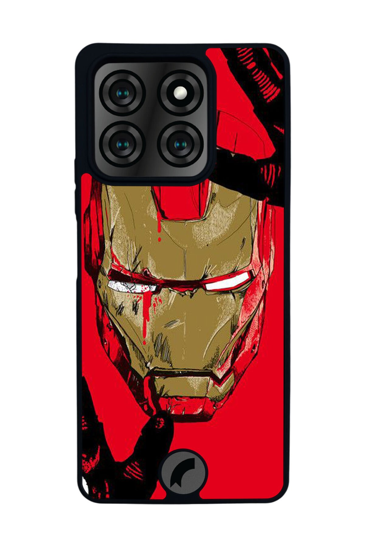 Reeder S71 Uyumlu Iron Man ( Demir Adam ) Tasarımlı Glossy Premium Kılıf