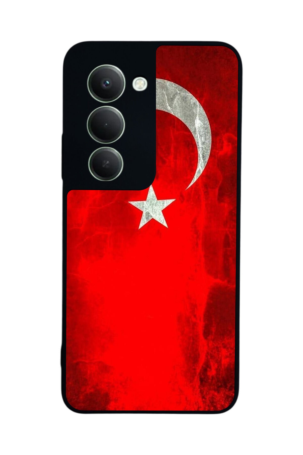 Xiaomi Redmi 15 5G Uyumlu Türk Bayragi Tasarımlı Glossy Premium Kılıf