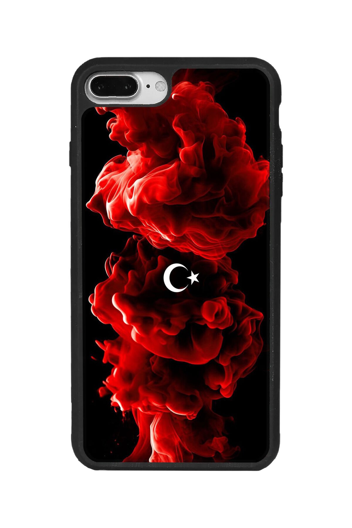 Apple iPhone 7 Plus Siyah Silikon Kılıf Çiziklere ve Darbelere Karşı Koruma