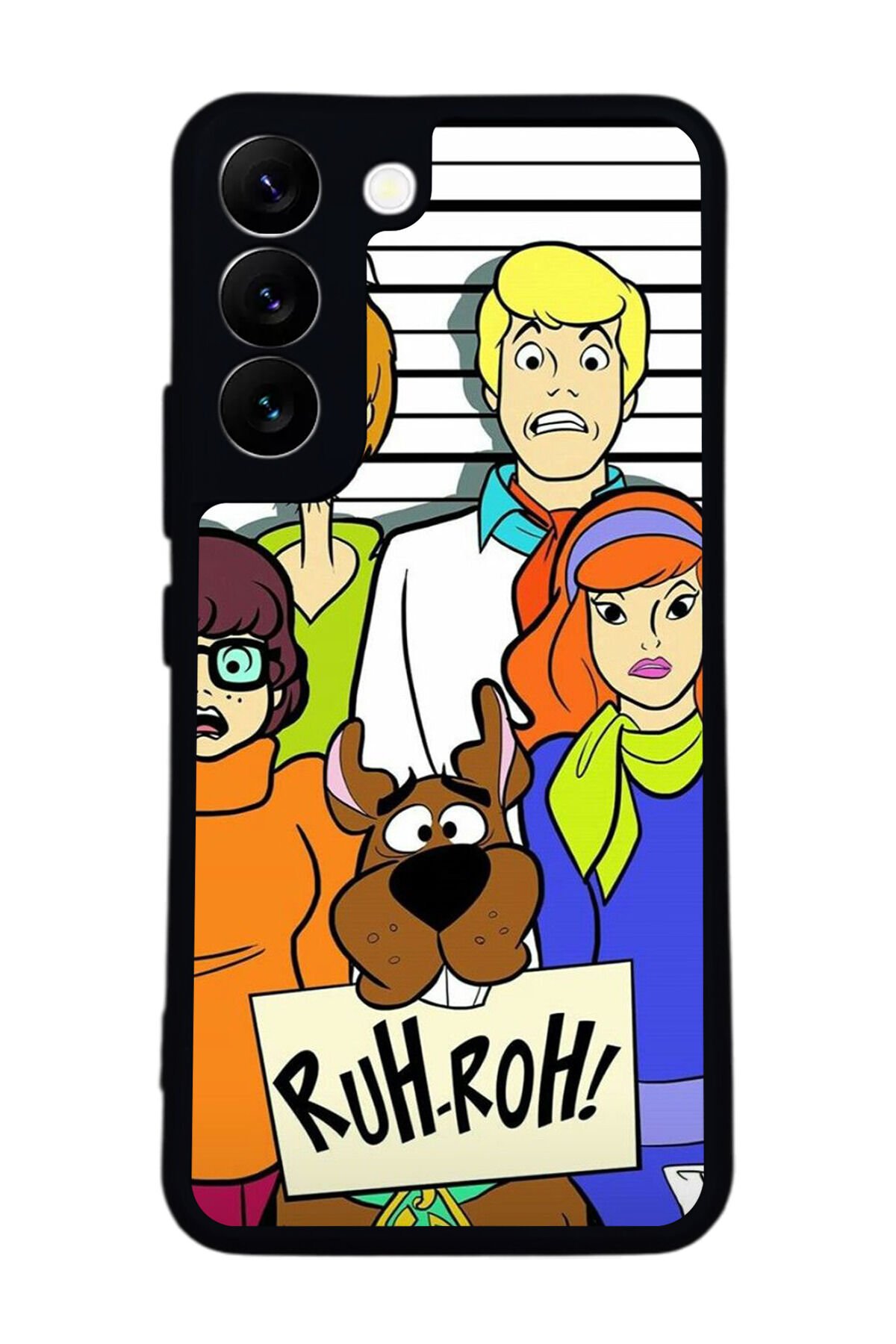 Samsung Galaxy S22 Uyumlu Scooby Doo Tasarımlı Glossy Premium Kılıf