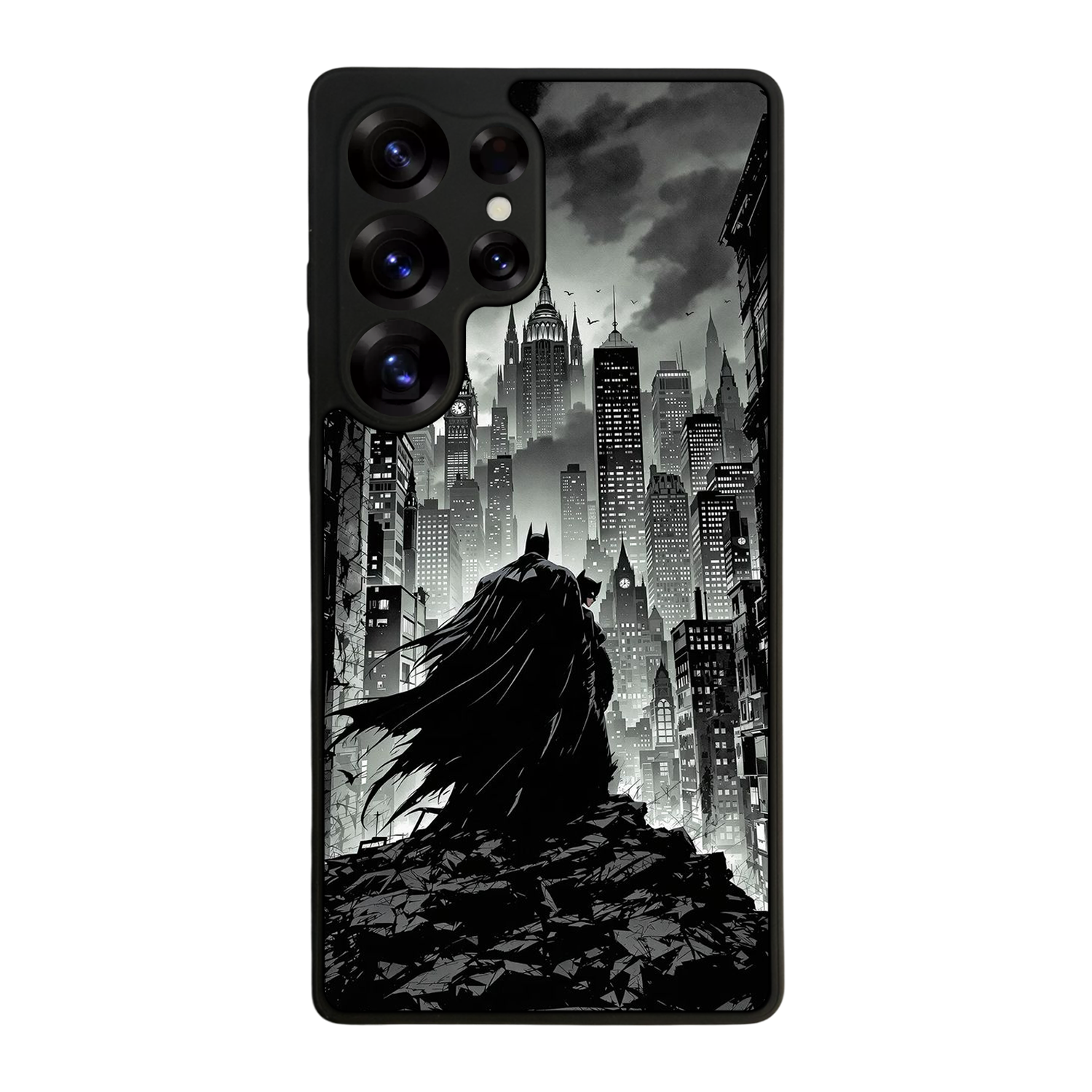 Samsung Galaxy S25 Ultra Uyumlu Batman Tasarımlı Glossy Premium Kılıf