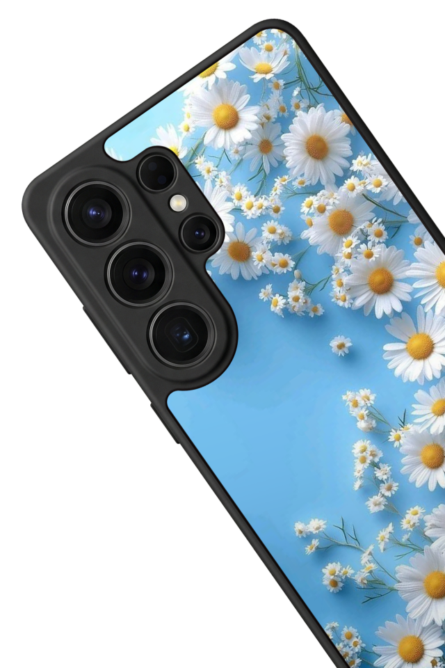 Samsung Galaxy S26 Ultra Uyumlu Cicek Tasarımlı Glossy Premium Kılıf