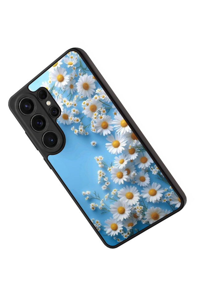 Samsung Galaxy S26 Ultra Uyumlu Cicek Tasarımlı Glossy Premium Kılıf