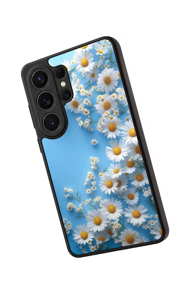 Samsung Galaxy S26 Ultra Uyumlu Cicek Tasarımlı Glossy Premium Kılıf