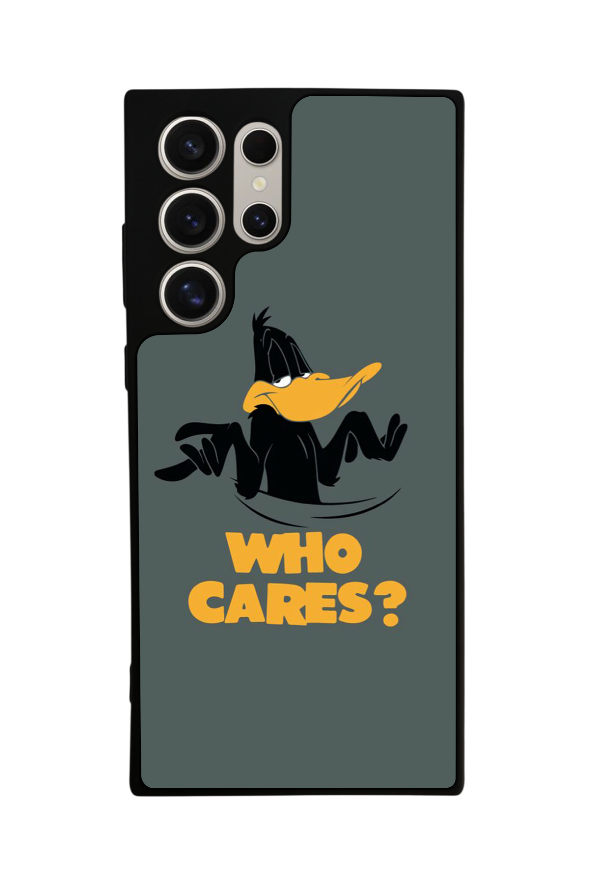 Samsung Galaxy S23 Ultra Uyumlu Daffy duck Tasarımlı Glossy Premium Kılıf
