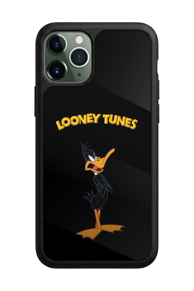 iPhone 11 Pro Uyumlu Daffy duck Tasarımlı Glossy Premium Kılıf