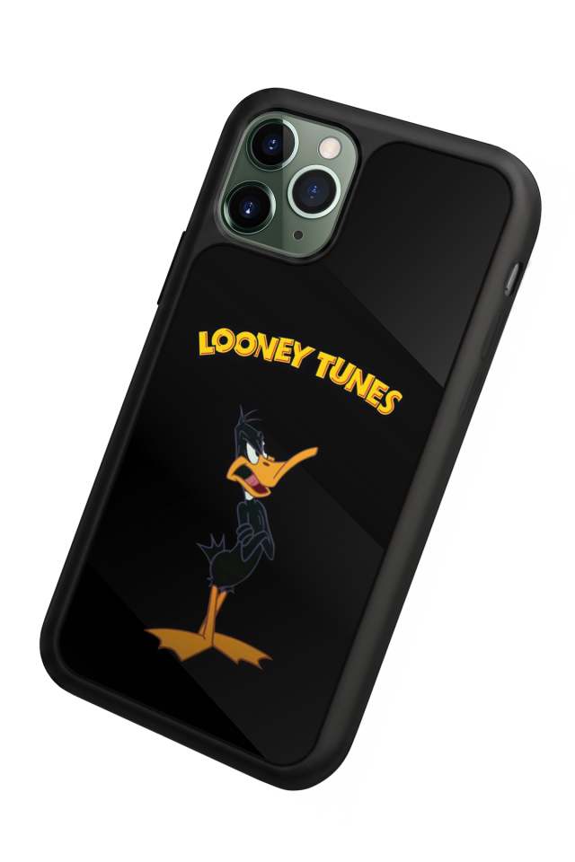 iPhone 11 Pro Uyumlu Daffy duck Tasarımlı Glossy Premium Kılıf
