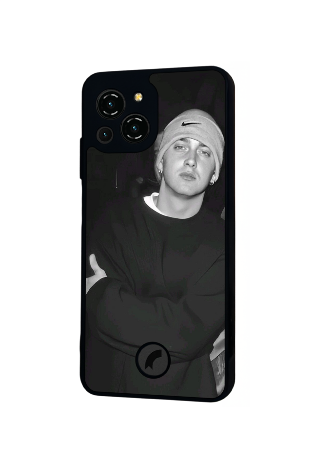 Reeder S23 Pro Max Uyumlu Eminem Tasarımlı Glossy Premium Kılıf