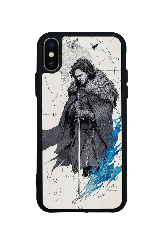 iPhone XS Max Uyumlu GameOfThrones Tasarımlı Glossy Premium Kılıf