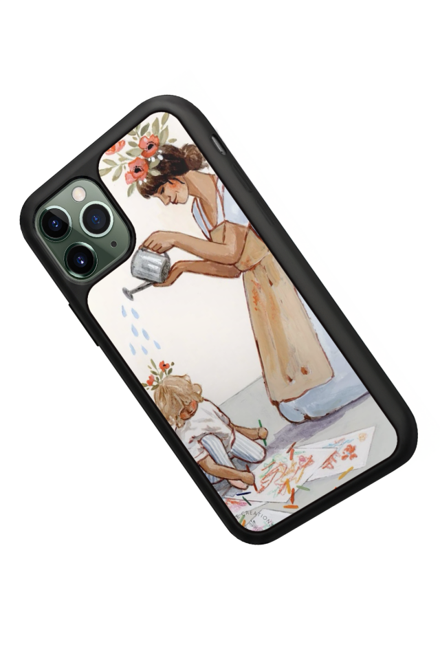 iPhone 11 Pro Max Uyumlu Kalp Love Tasarımlı Glossy Premium Kılıf