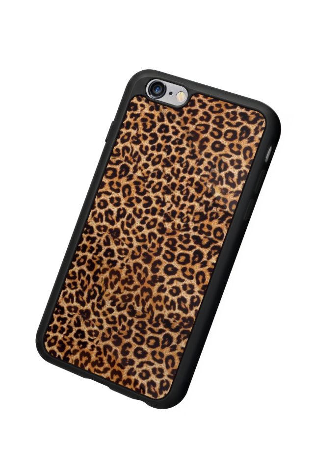 iPhone 6s Plus Uyumlu Leopar Tasarımlı Glossy Premium Kılıf