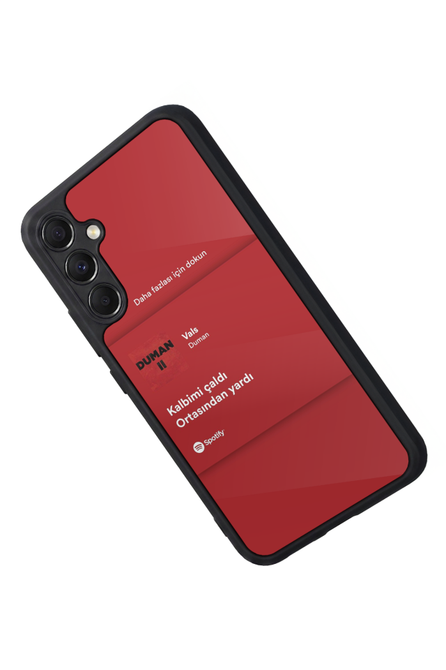 Samsung Galaxy M34 Uyumlu Sarki Sozleri Tasarımlı Glossy Premium Kılıf