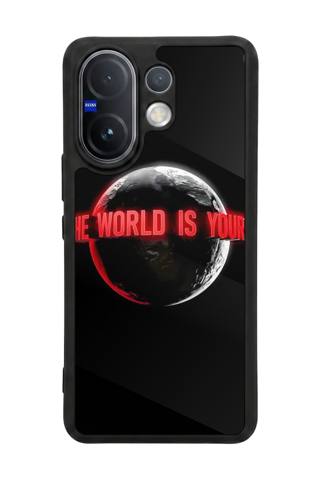 Vivo V60 Uyumlu Scarface Tasarımlı Glossy Premium Kılıf