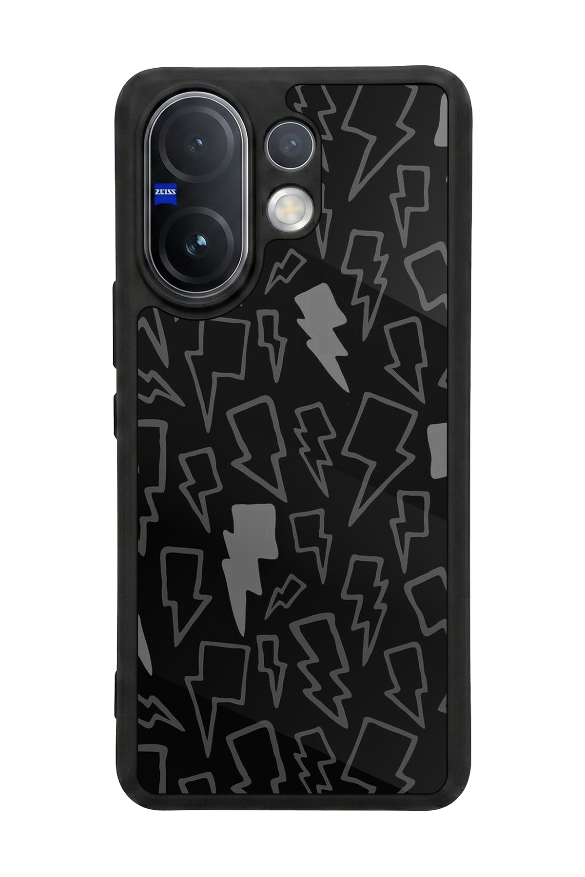 Vivo V60 Uyumlu Simsek Tasarımlı Glossy Premium Kılıf
