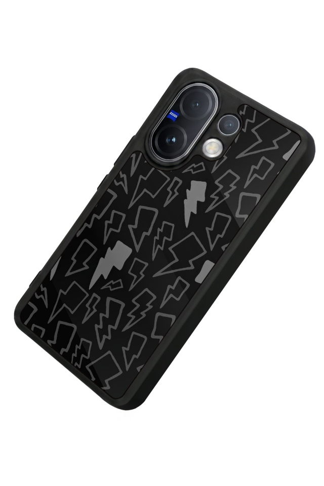 Vivo V60 Uyumlu Simsek Tasarımlı Glossy Premium Kılıf