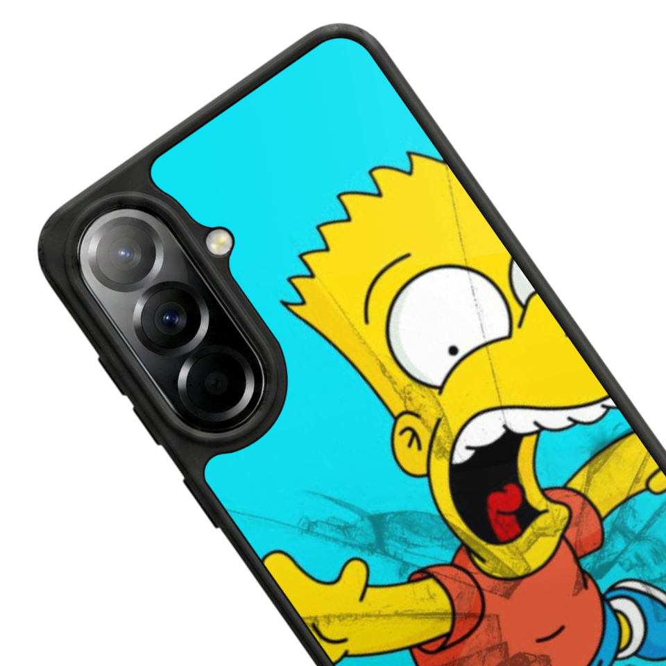 Samsung Galaxy A57 Uyumlu The Simpsons Tasarımlı Glossy Premium Kılıf