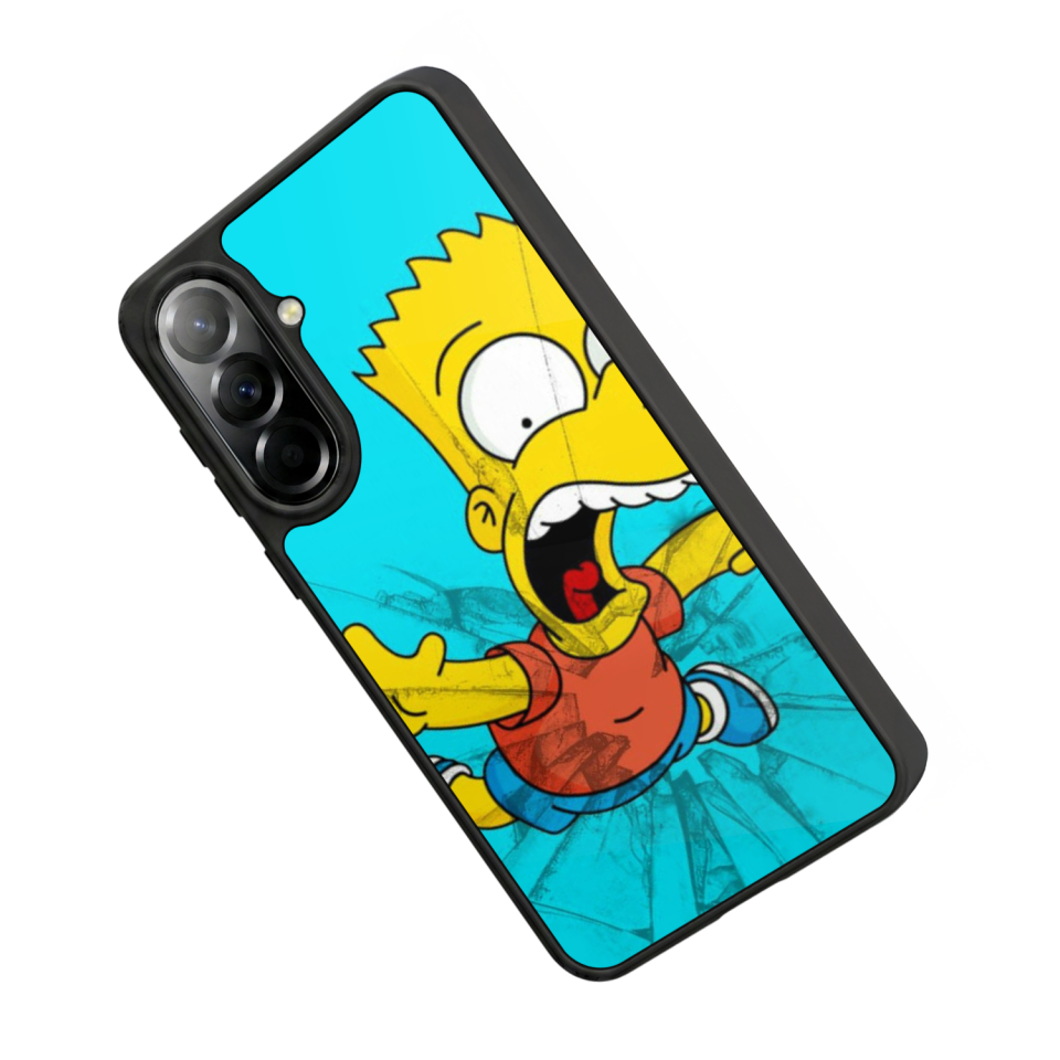 Samsung Galaxy A57 Uyumlu The Simpsons Tasarımlı Glossy Premium Kılıf