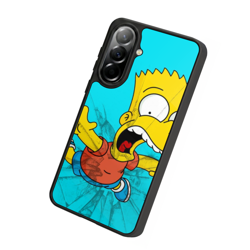 Samsung Galaxy A57 Uyumlu The Simpsons Tasarımlı Glossy Premium Kılıf