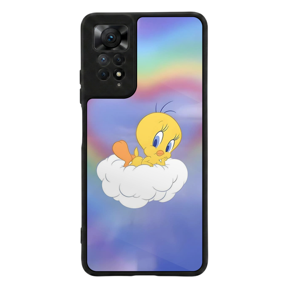 Xiaomi Redmi Note 11 Pro Uyumlu Tweety Tasarımlı Glossy Premium Kılıf