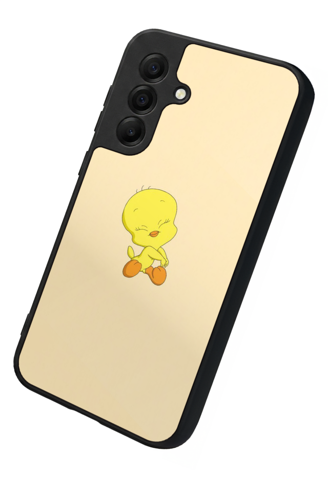 Samsung Galaxy A17 Uyumlu Tweety Tasarımlı Glossy Premium Kılıf