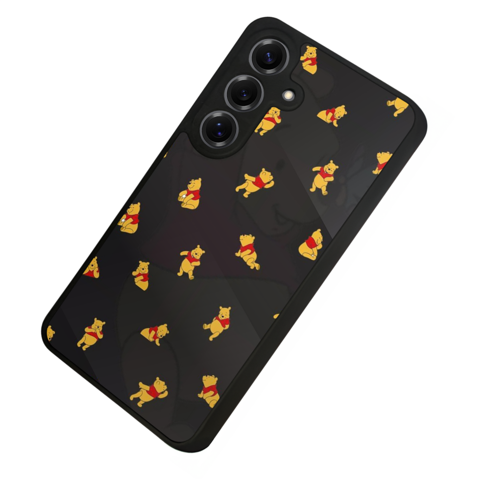 Samsung Galaxy S25 Uyumlu Winnie Tasarımlı Glossy Premium Kılıf