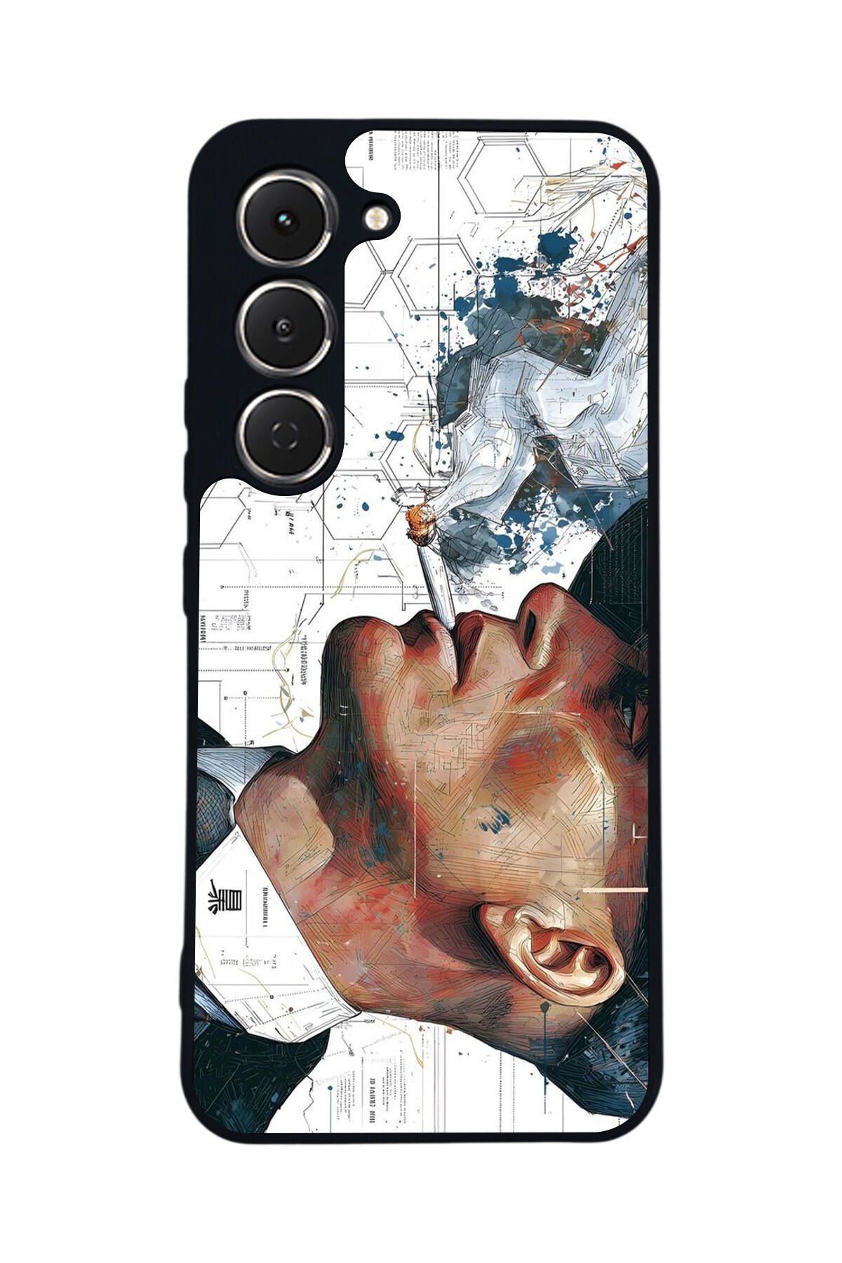 Tecno Spark 40 Pro Uyumlu Peaky Blinders Tasarımlı Glossy Premium Kılıf