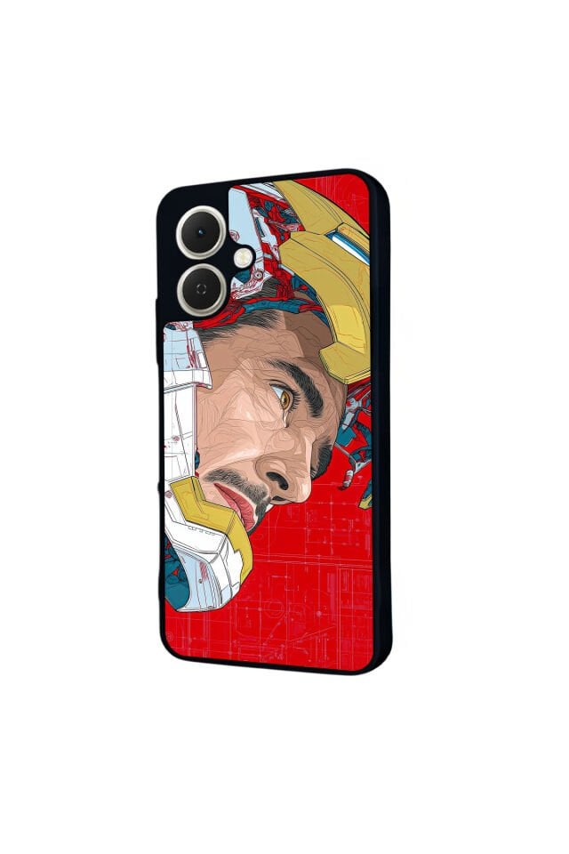 Tecno Spark GO 2 Uyumlu Iron Man ( Demir Adam ) Tasarımlı Glossy Premium Kılıf